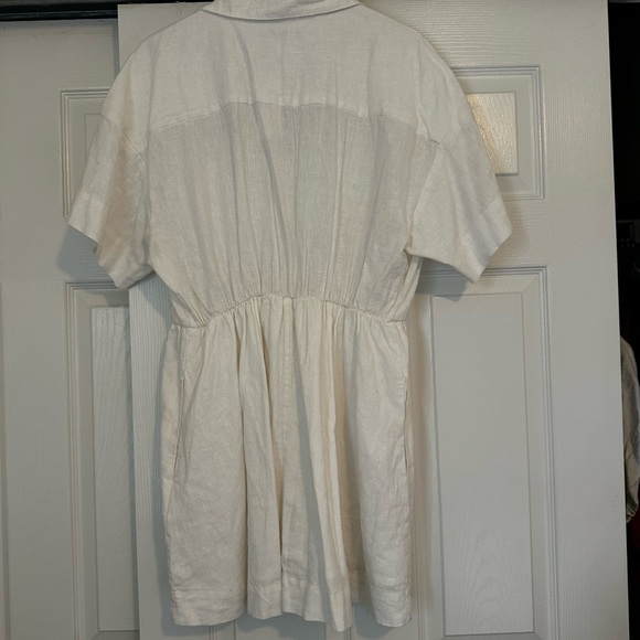 Abercrombie & Fitch linen shirt dress NWT - Picture 2 of 3